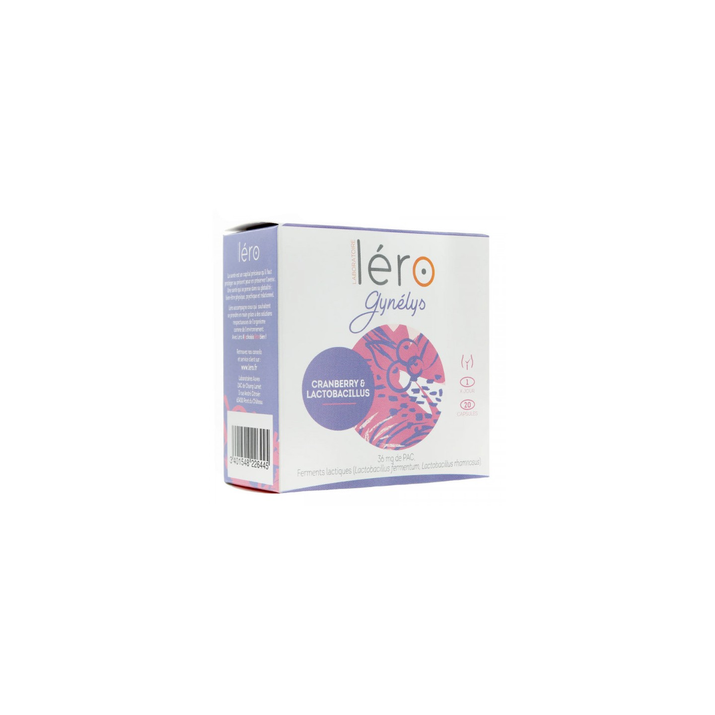 Léro Gynélys Confort intime - 20 capsules