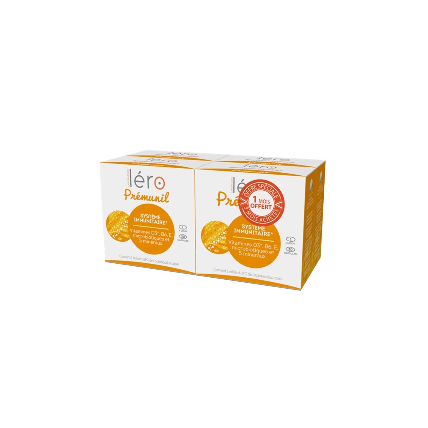 Léro Prémunil - 120 capsules dont 30 Offertes