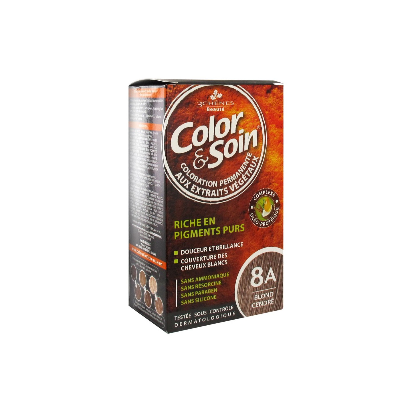 Les 3 Chênes Color & Soin blond cendré 8A