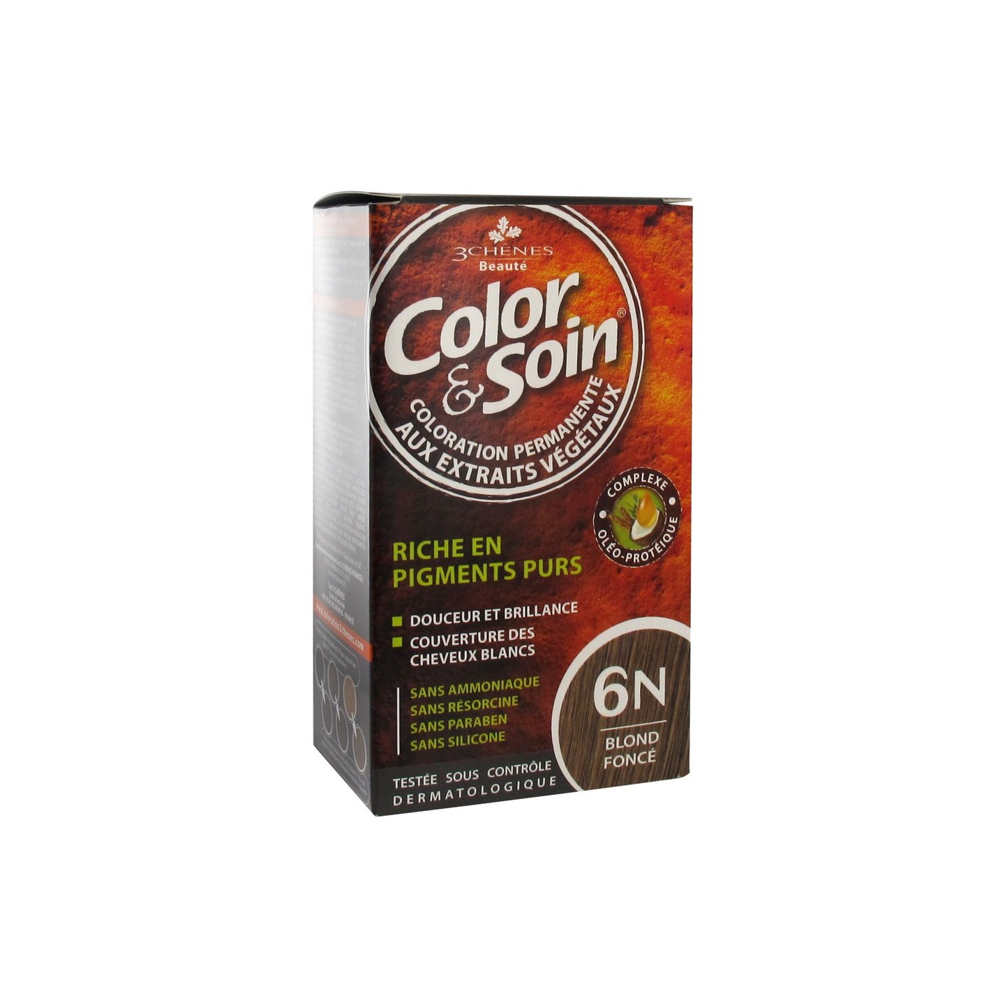 Les 3 Chênes Color & Soin blond foncé 6N