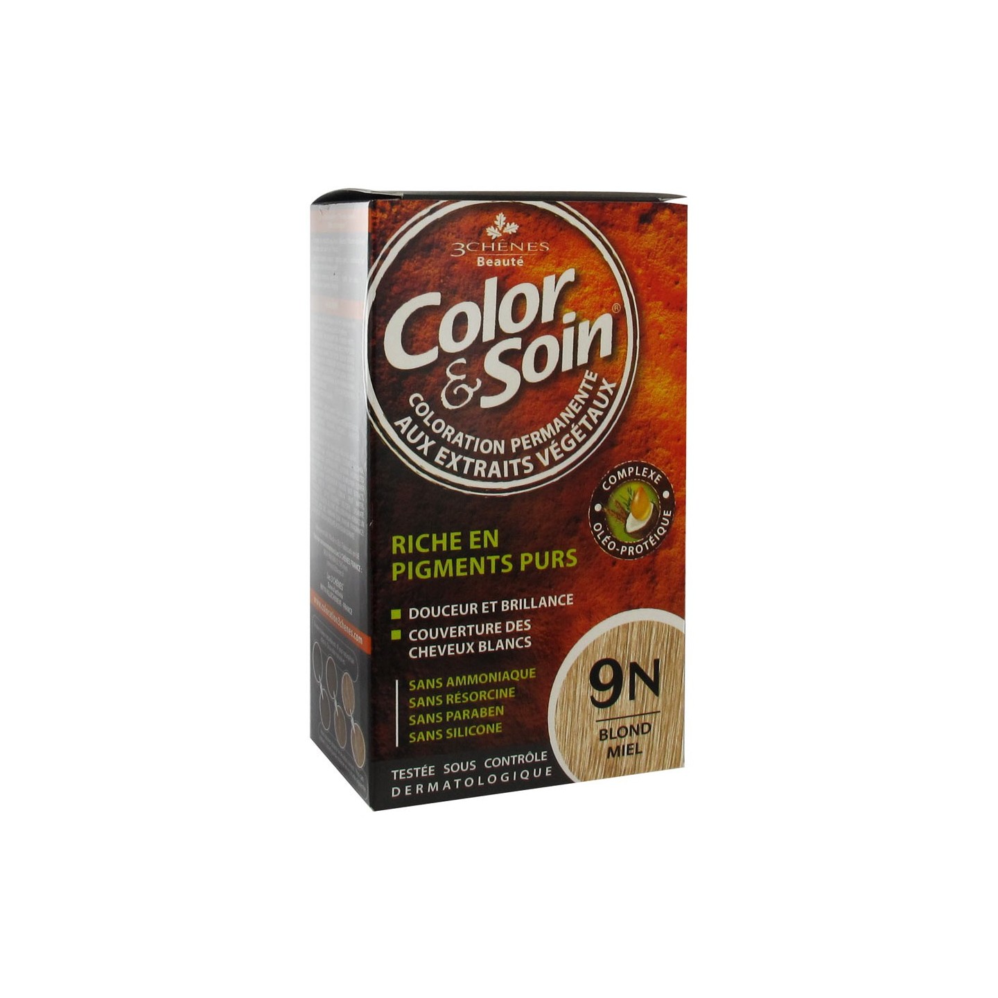 Les 3 Chênes Color & Soin blond miel 9N