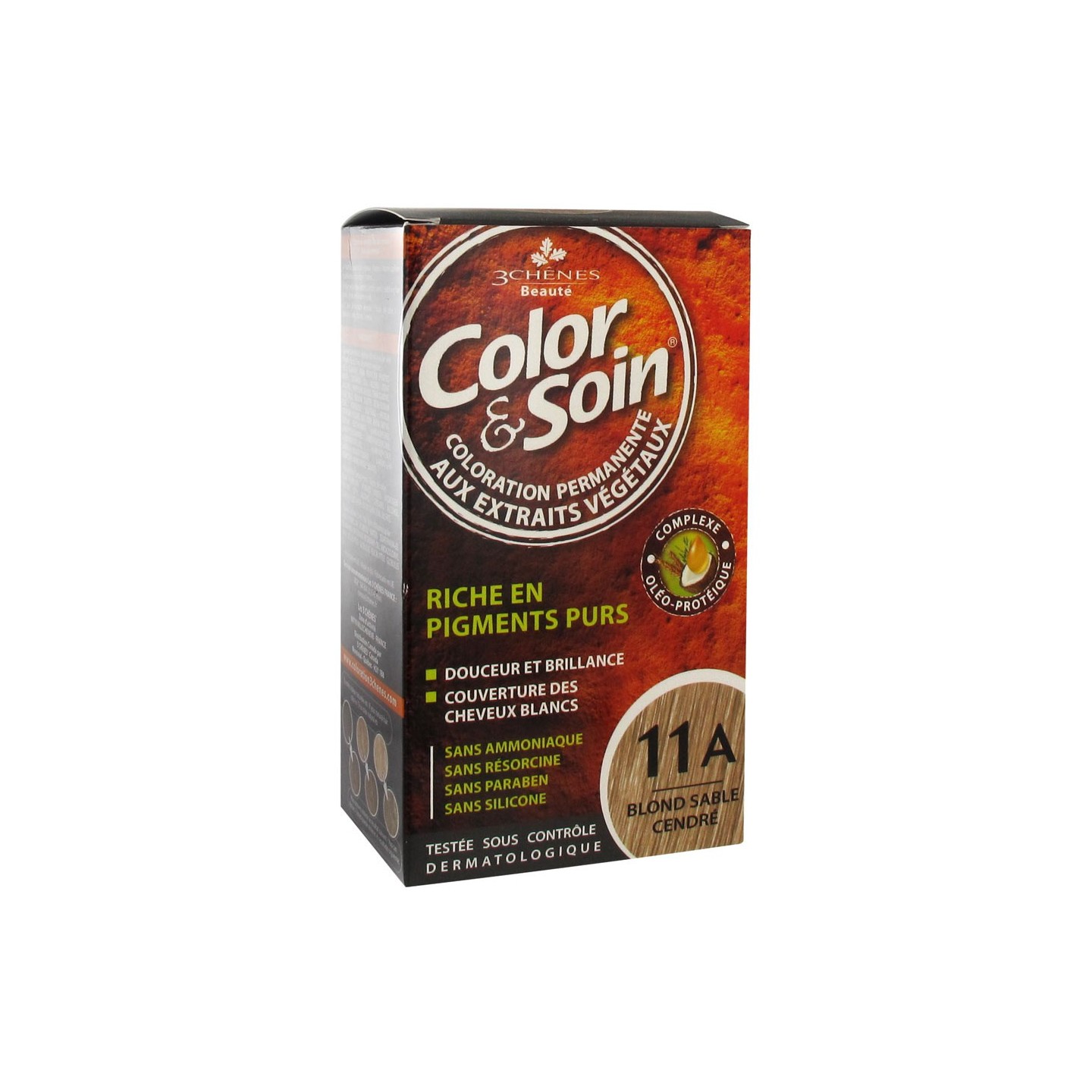 Les 3 Chênes Color & Soin blond sable cendré 11A
