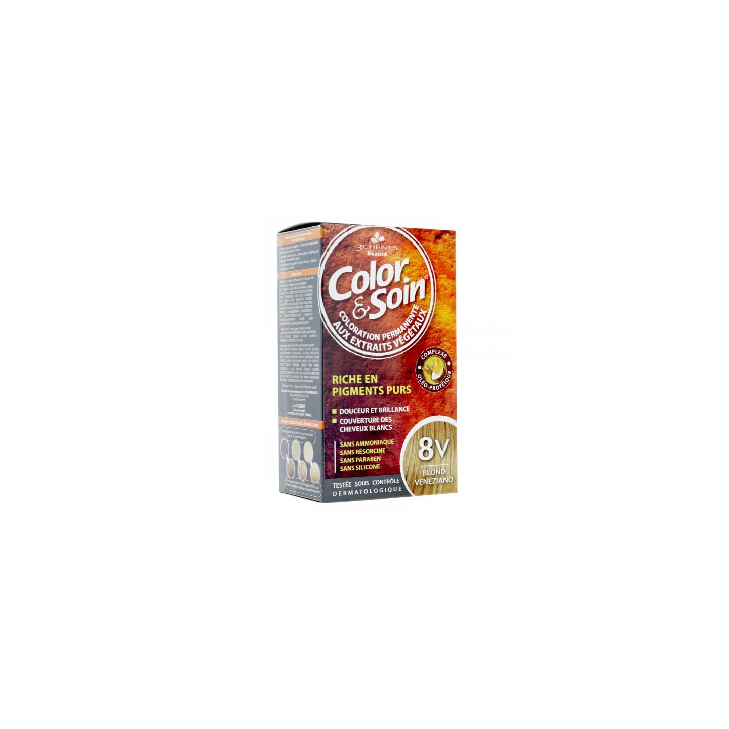 Les 3 Chênes Color & Soin blond veneziano 8V