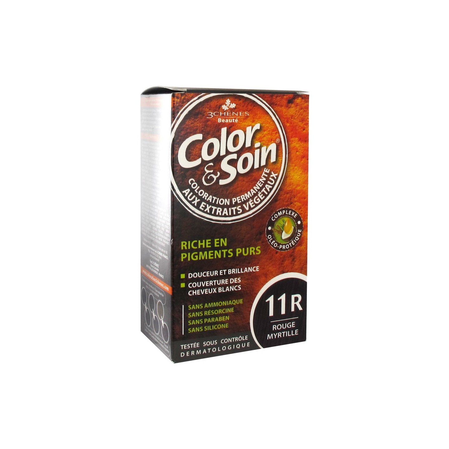Les 3 Chênes Color & Soin rouge myrtille 11R