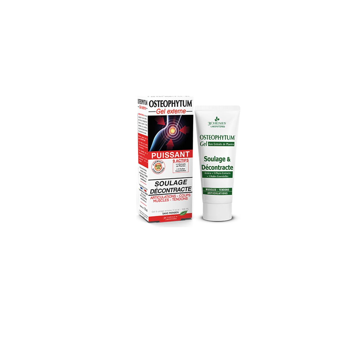 Les 3 Chênes Osteophytum gel articulations - 100 ml