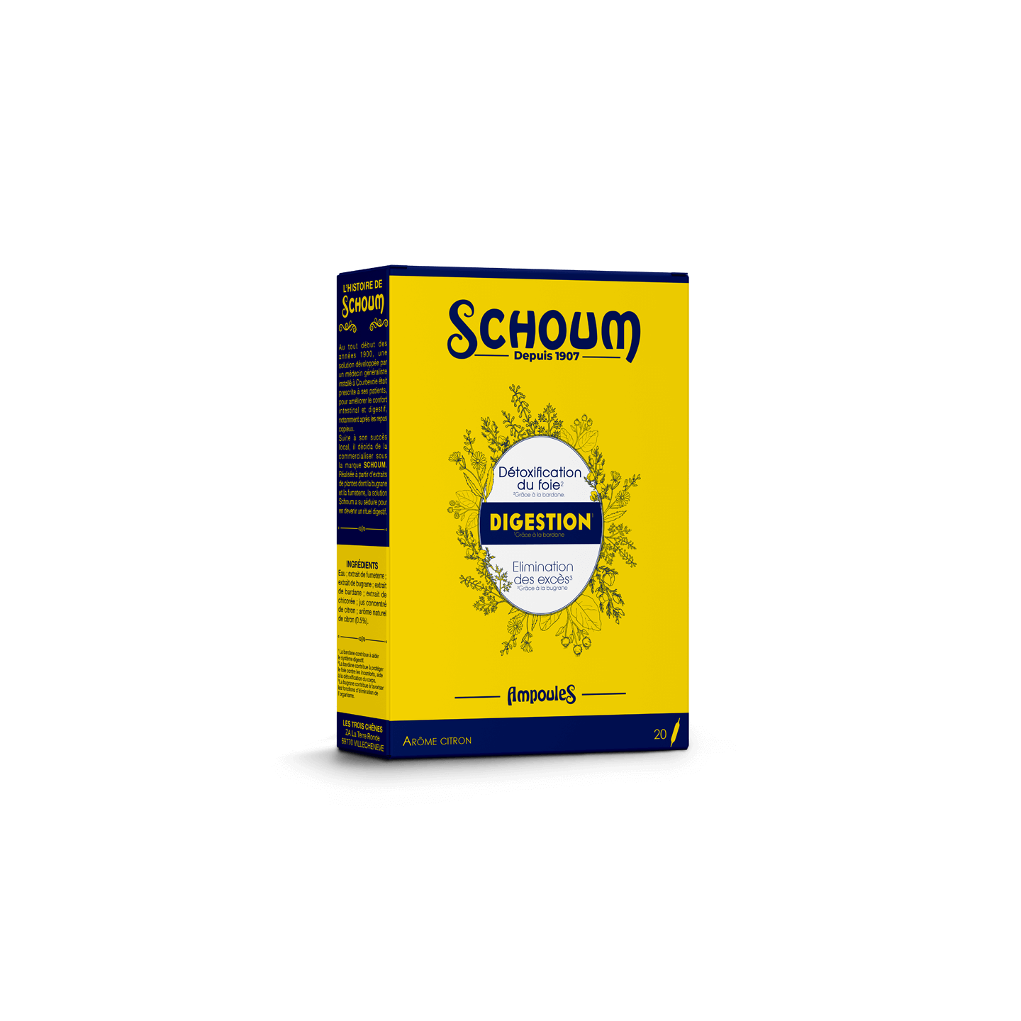Les 3 Chênes Schoum Digestion - 20 ampoules