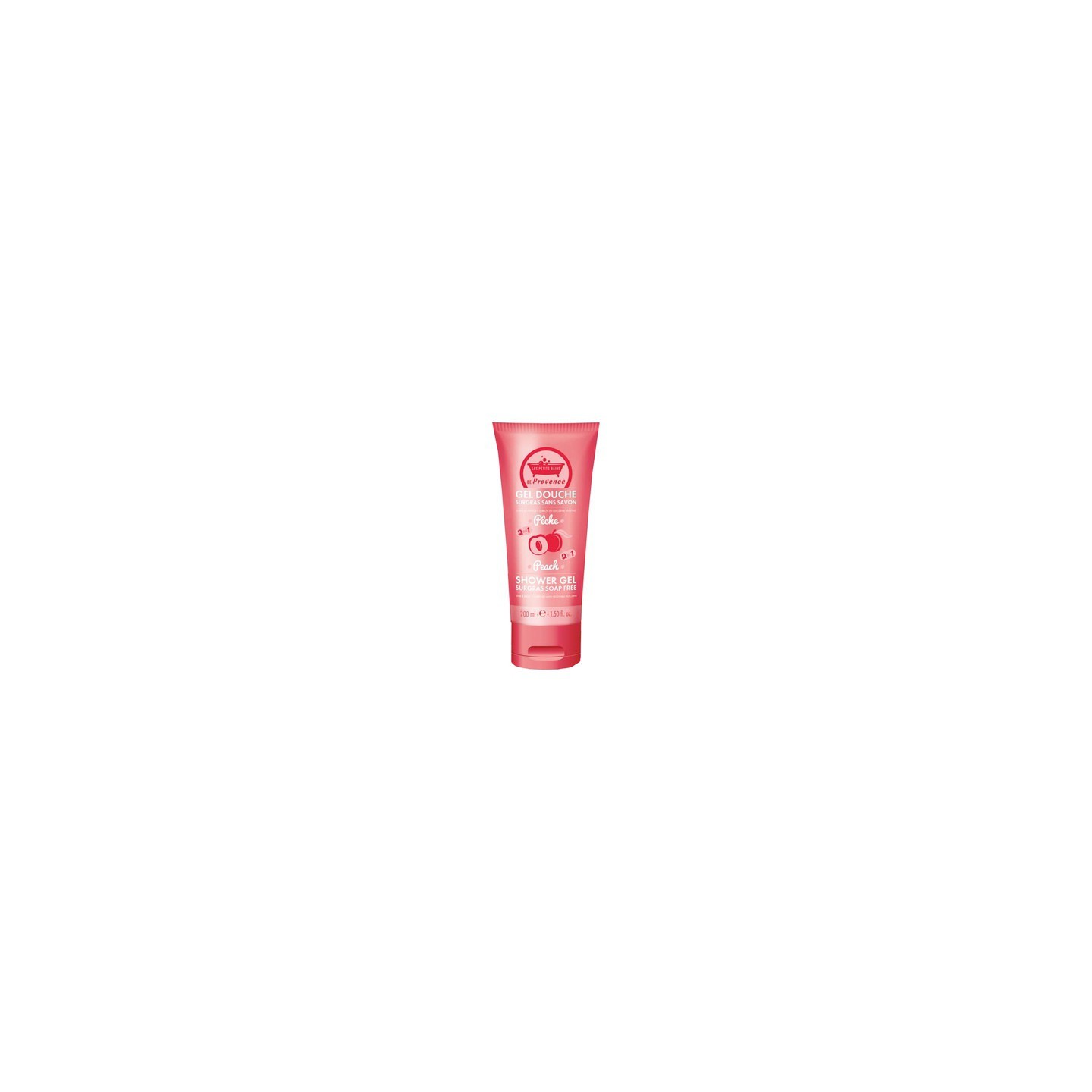 Les petits bains de provence Gel Douche Peche 200ml