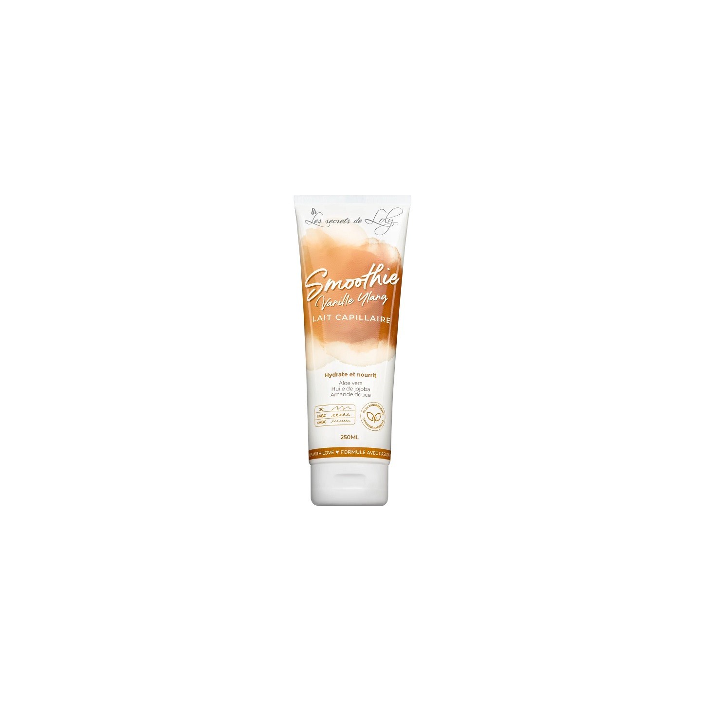 Les Secrets de Loly Lait capillaire Smoothie Vanille-Ylang - 250ml