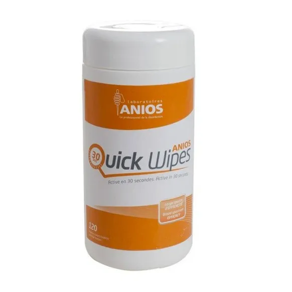 LINGETTES DÉSINFECTANTES ANIOS QUICK WIPES
