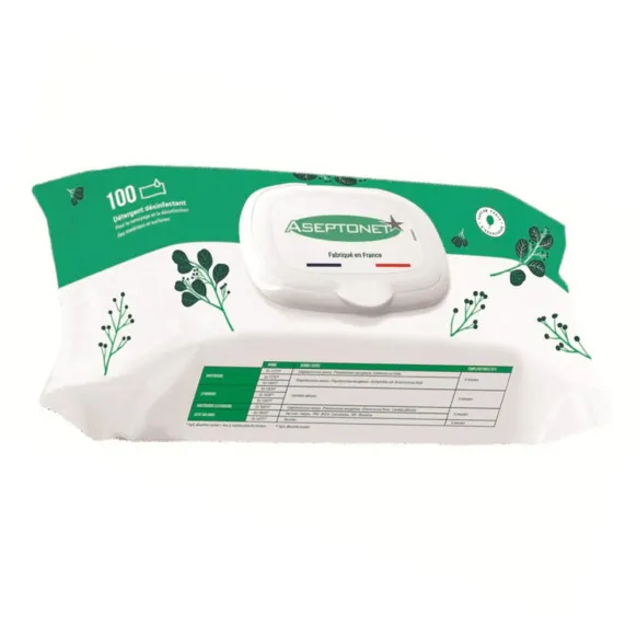 LINGETTES NETTOYANTES DESINFECTANTES ASEPTONET