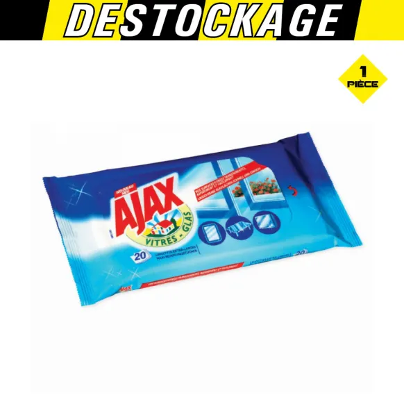 LINGETTES VITRES AJAX