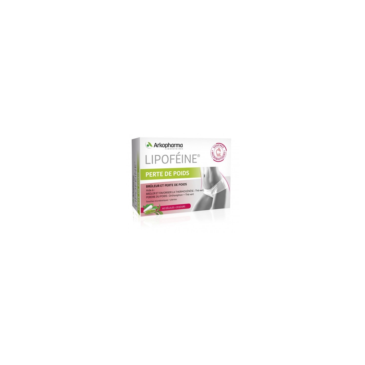 Lipoféine perte de poids - 60 gélules