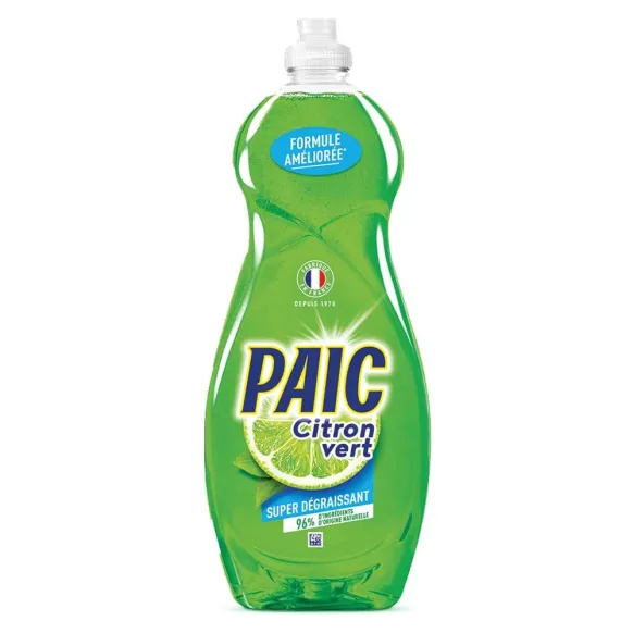 LIQUIDE VAISSELLE PAIC CITRON VERT