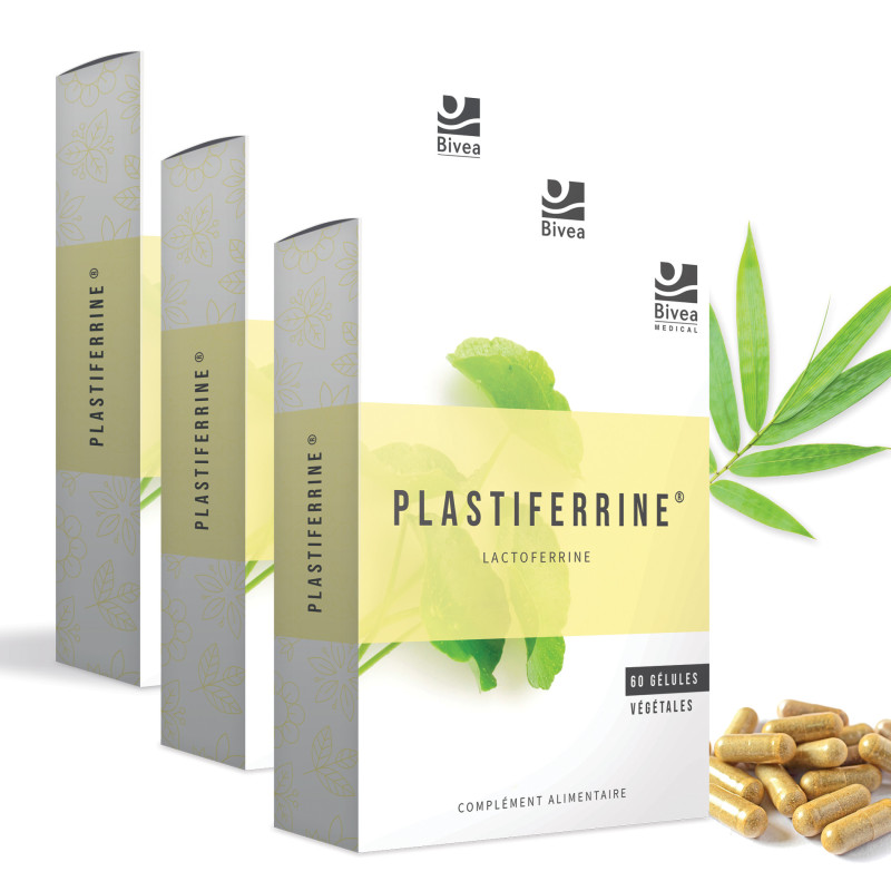Lot de 3 boites de Plastiferrine
