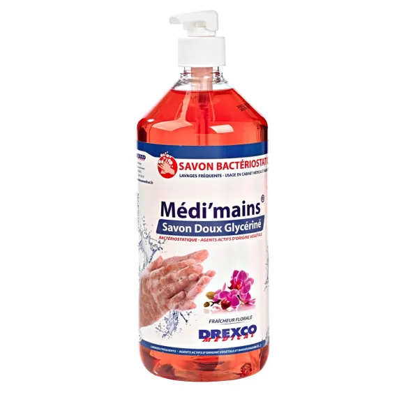 LOTION LAVANTE MEDI'MAINS FLORAL 1 LITRE