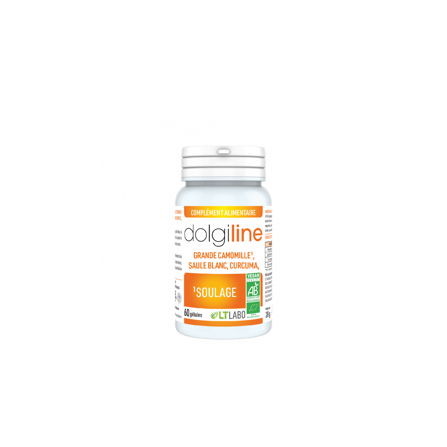 LT Labo Dolgiline Bio - 60 gélules