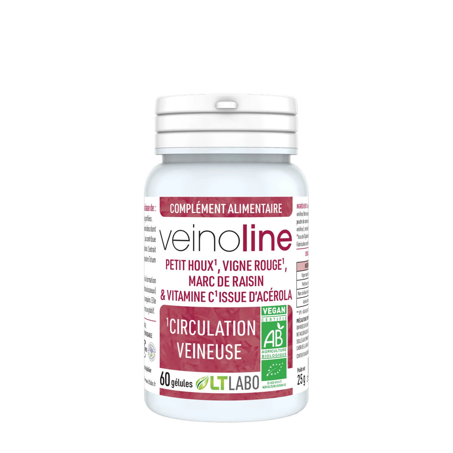 LT Labo Veinoline Bio - 60 gélules