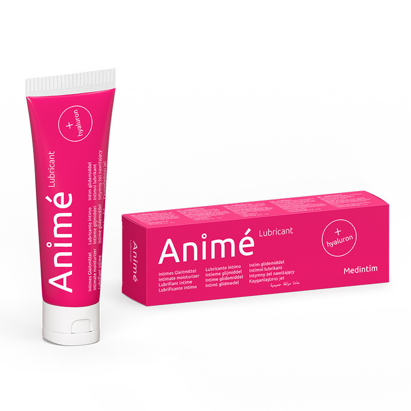 Animé - Lubrifiant à base d'eau et d'acide hyaluronique