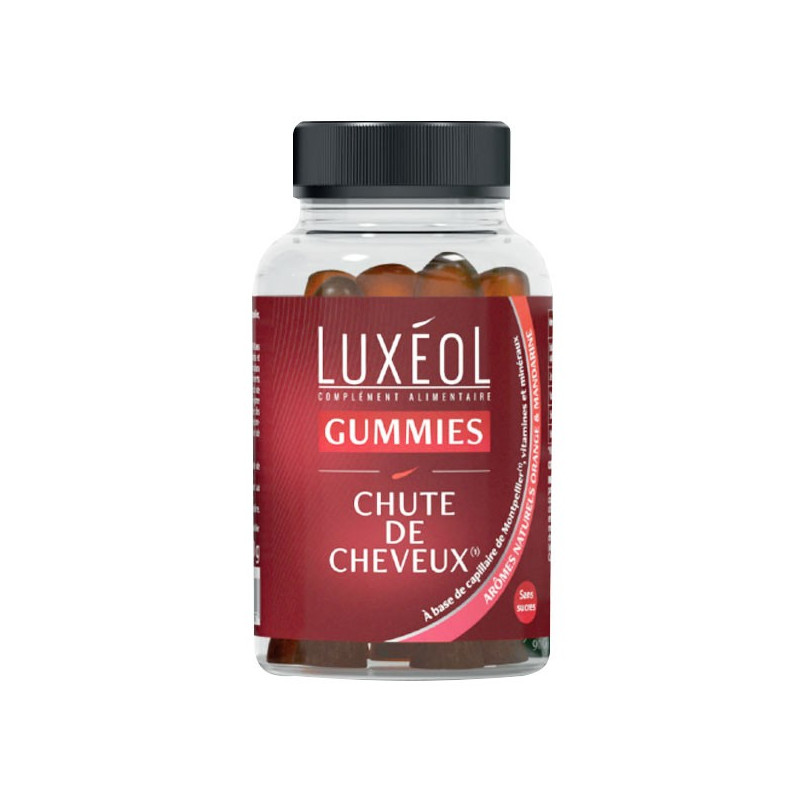 Luxéol Chute de Cheveux 60 gummies