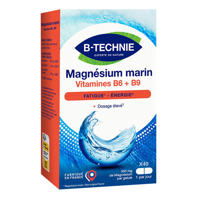 Magnésium Marin B6 B9