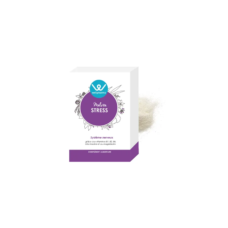 Malvea Stress Wellpharma système nerveux - 60 gélules