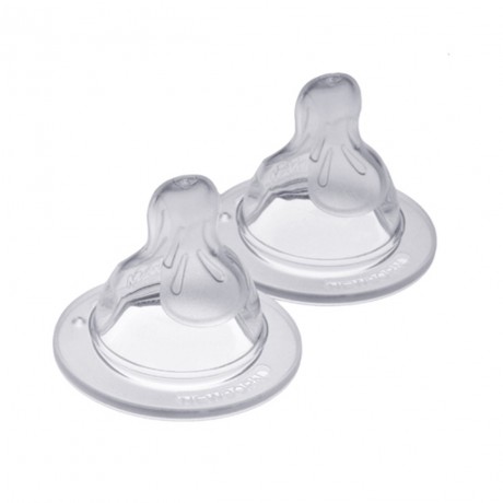MAM 2 Tétines Silicone Débit 1 Lent
