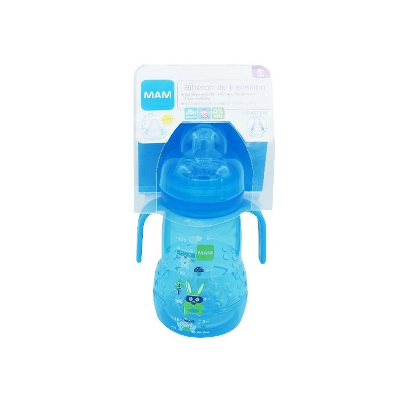 Pharmacie Bastille - MAM Biberon de transition garçon 220ml