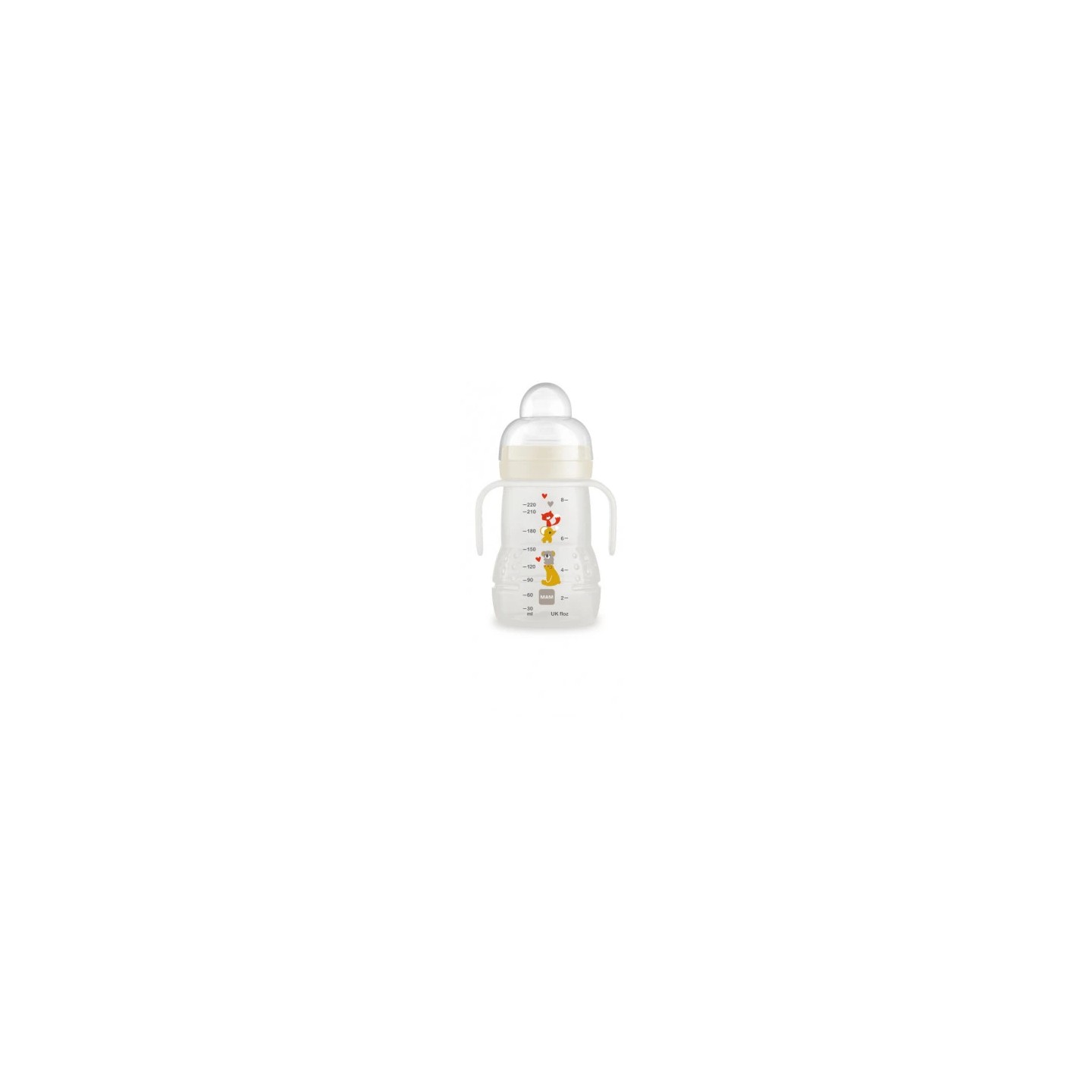 MAM Biberon de transition 4+m - Débit 3 - 220ml