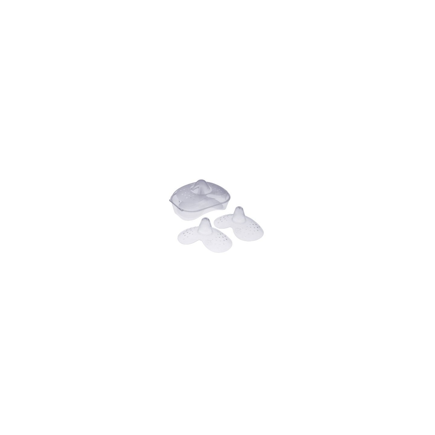 MAM Bouts de Sein Silicone Boîte de Stérilisation Lot de 2