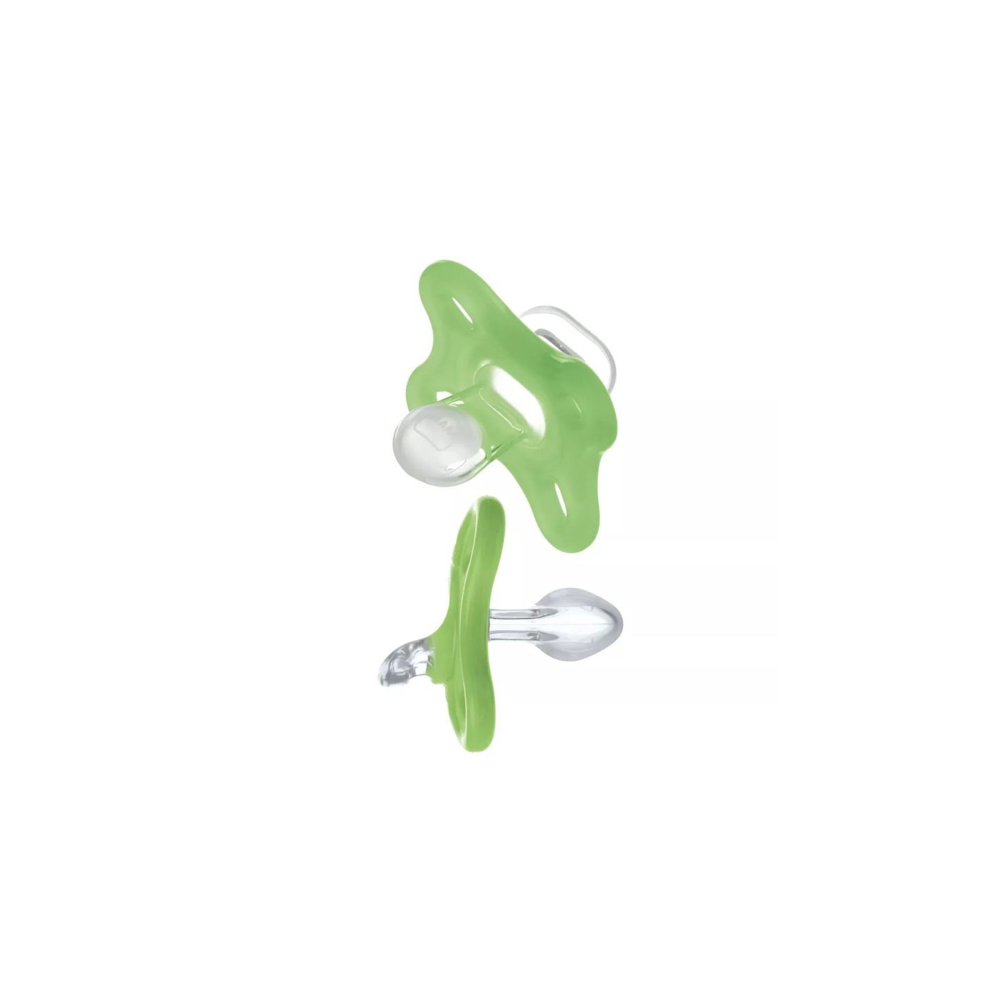 MAM Comfort Sucettes naissance en silicone 0+m verte - 1 unité
