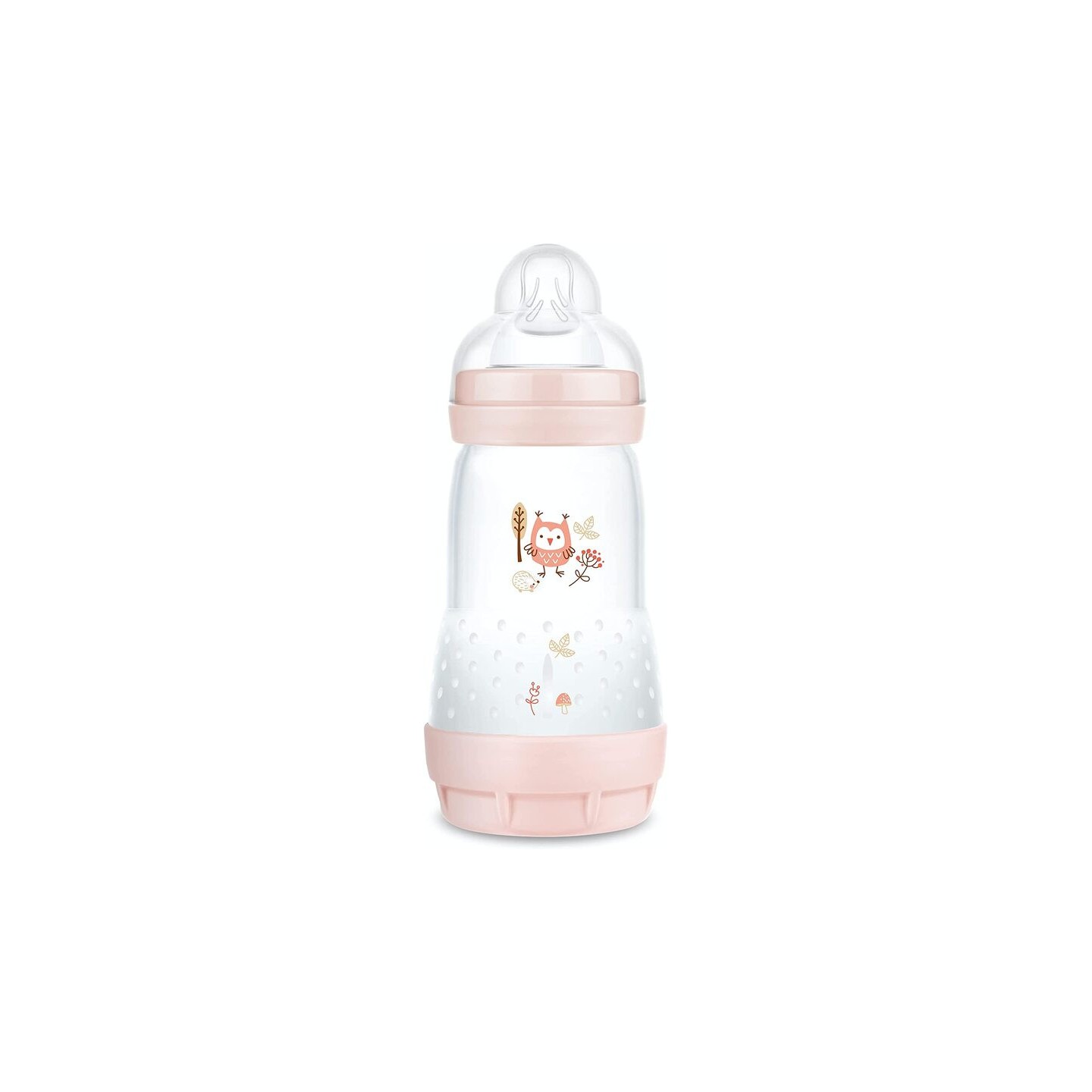 MAM Easy Start Biberon anti-colique +2 mois Blush débit 2 - 260ml