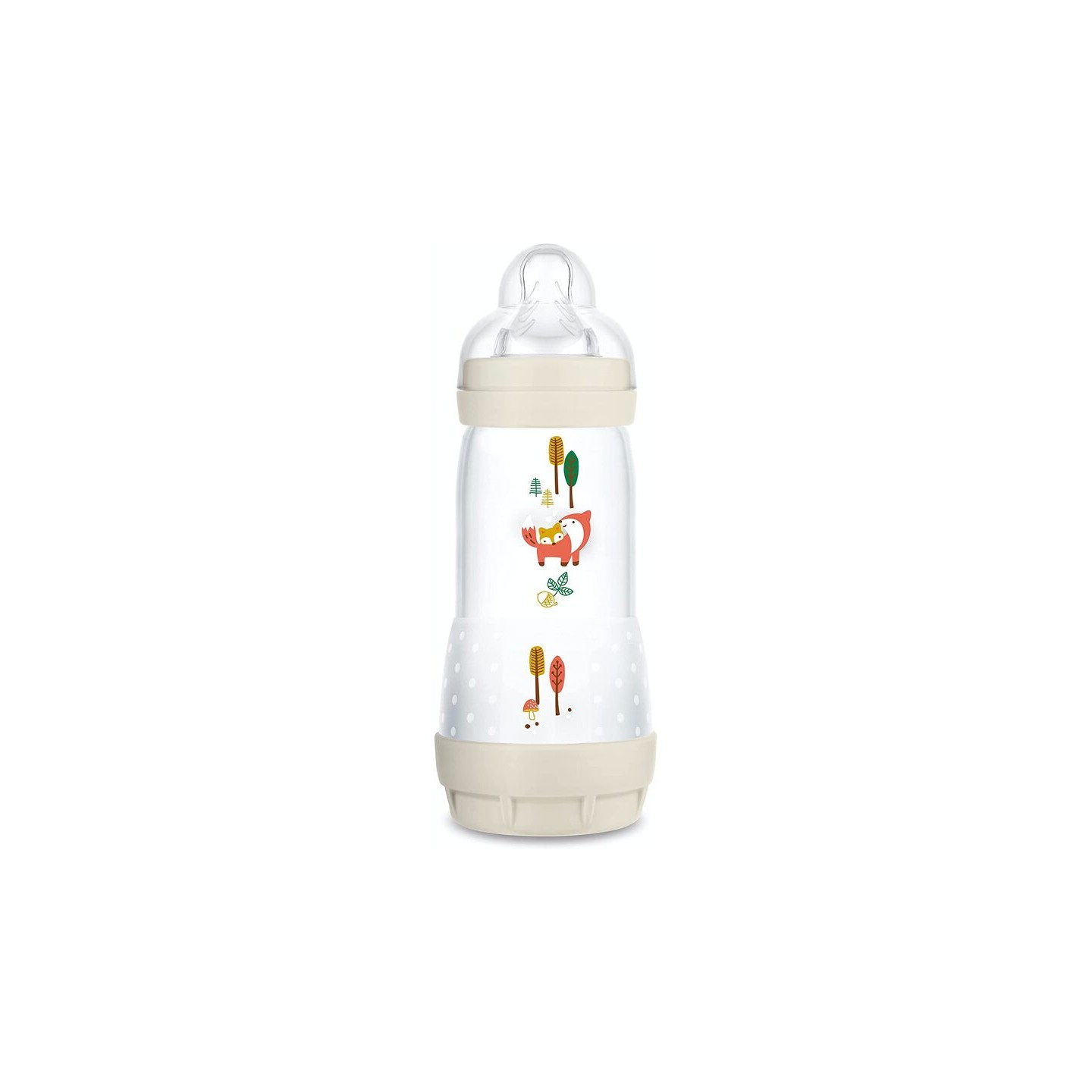 MAM Easy Start Biberon anti-colique +4 mois Lin débit 3 - 320ml