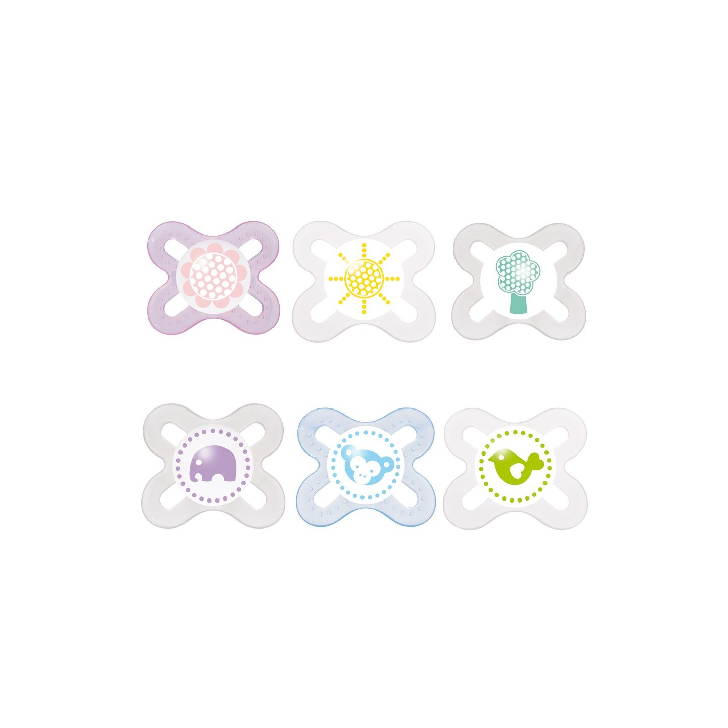 Mam Sucette Naissance Silicone 0/2 mois