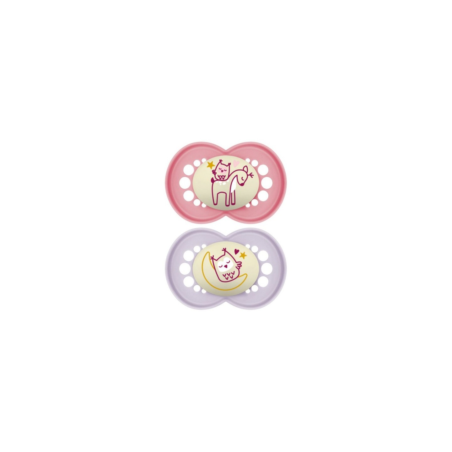 Mam Sucettes Original Nuit 18+m x2