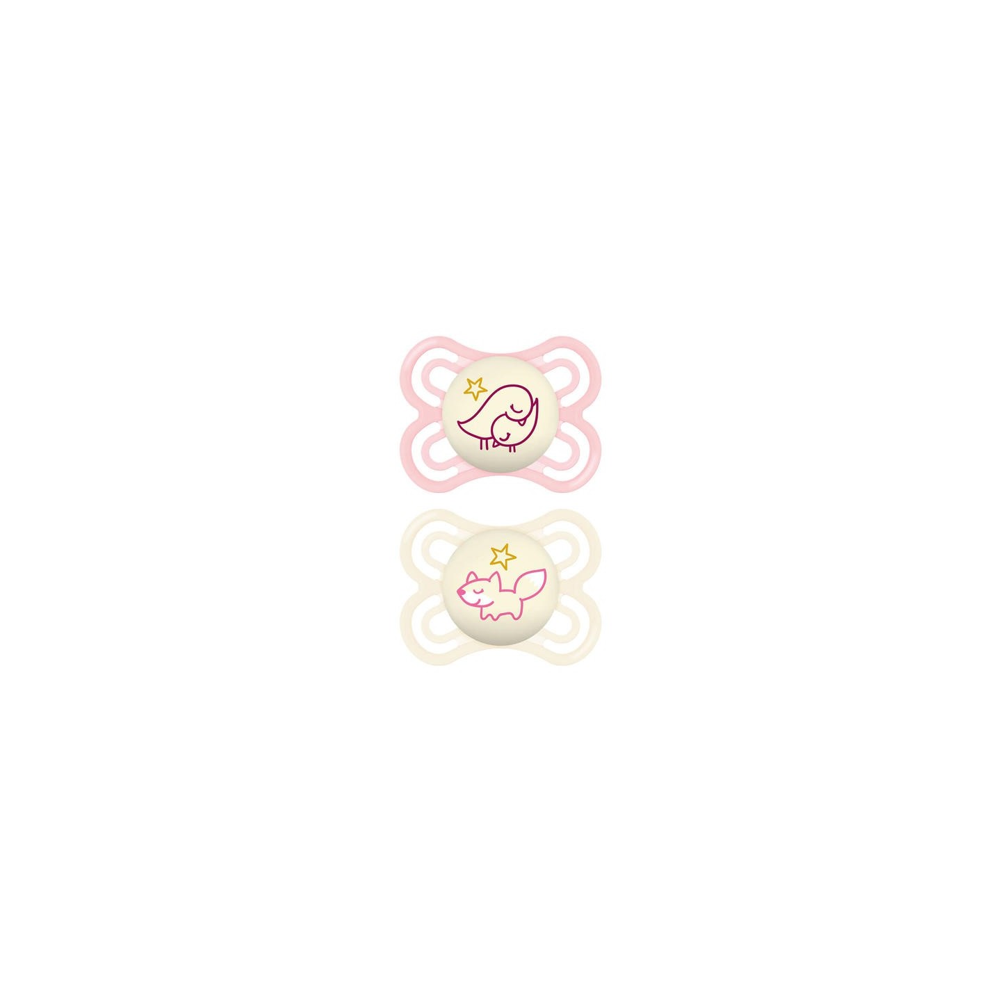 Mam Sucettes Perfect Nuit 2-6m x2