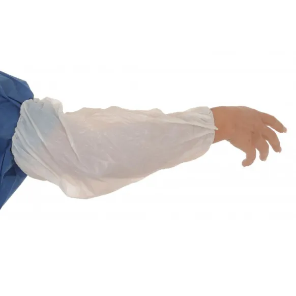 MANCHETTE DE PROTECTION POLYETHYLENE BLANCHE