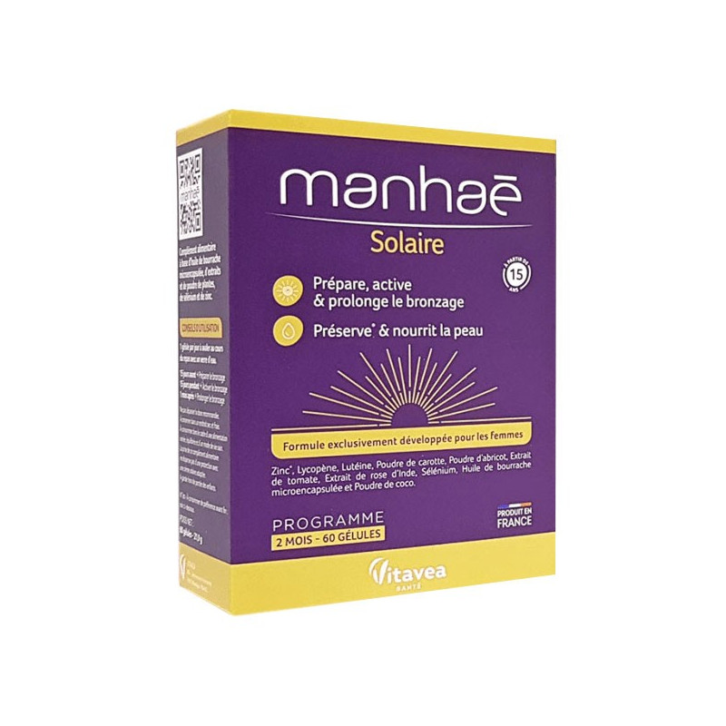 Vitavea Manhaé Solaire 60 gélules