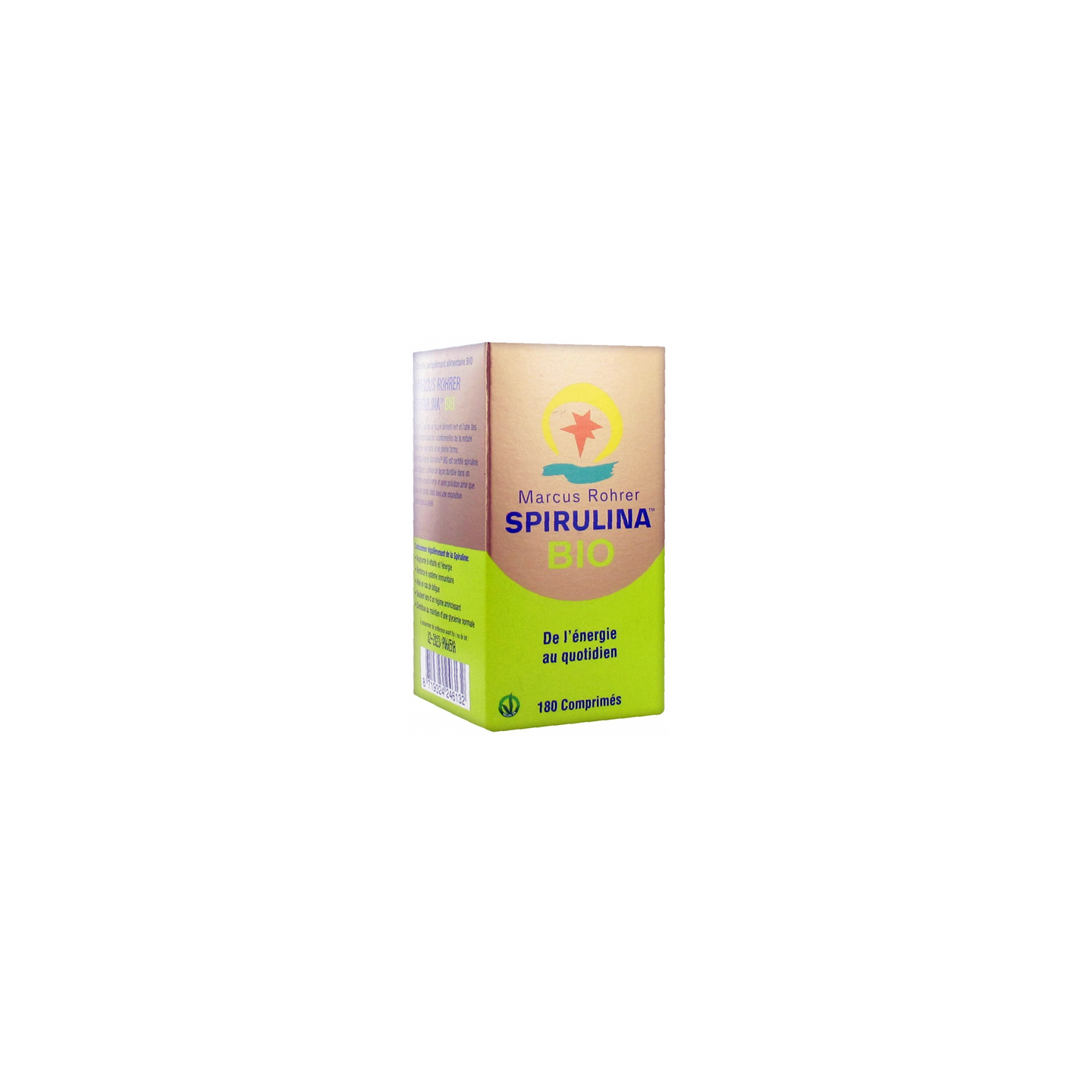 Marcus Rohrer Spirulina Bio - 180 comprimés