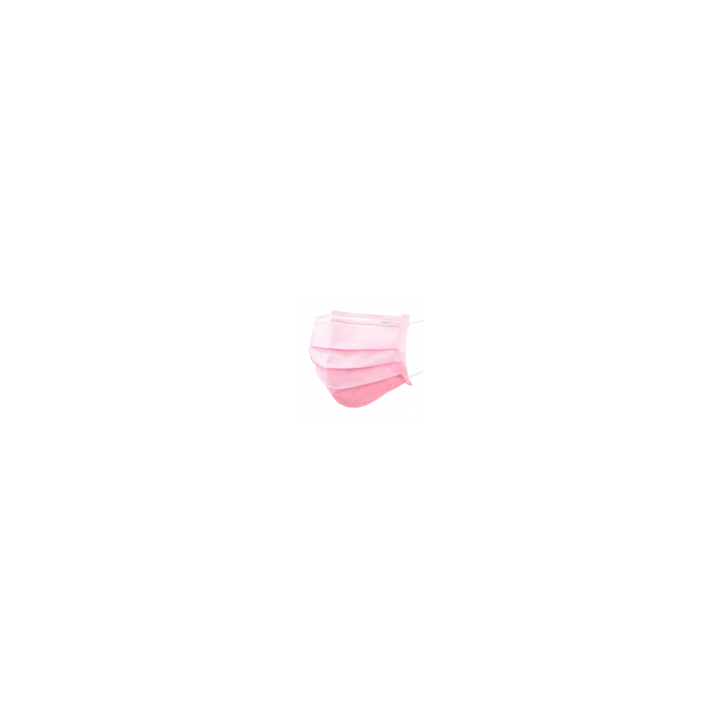 Apc masques chirurgicaux rose adulte boîte de 50