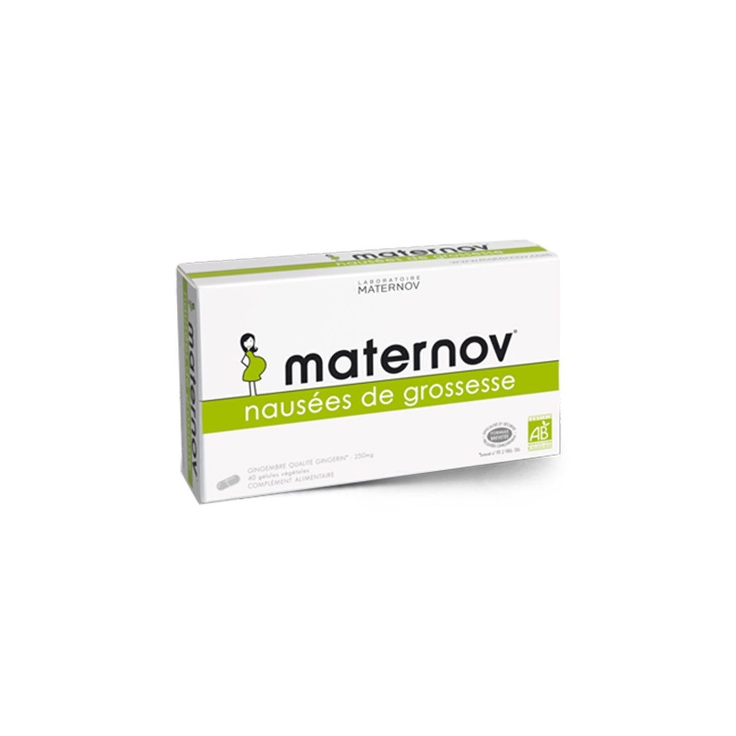 Maternov Nausées de grossesse - 40 gélules