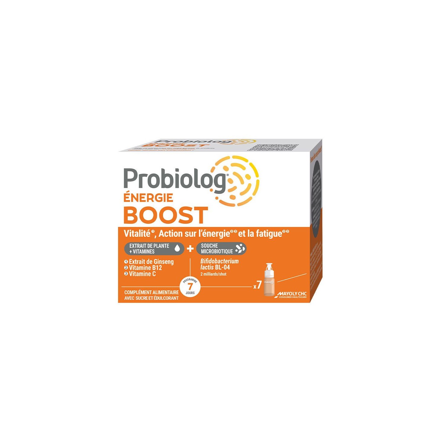 Mayoli Spindler Probiolog Énergie Boost - 7 shots