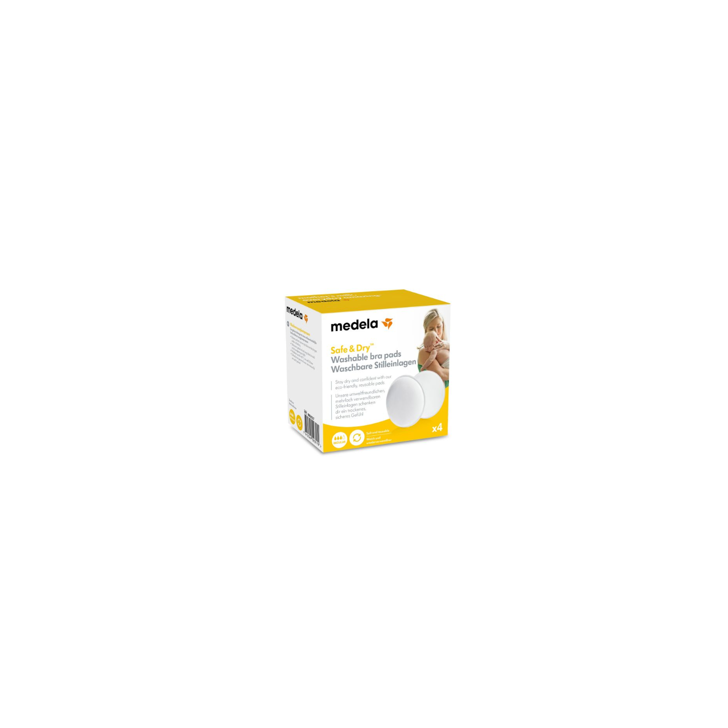 Medela Coussinets d'allaitement lavable x4