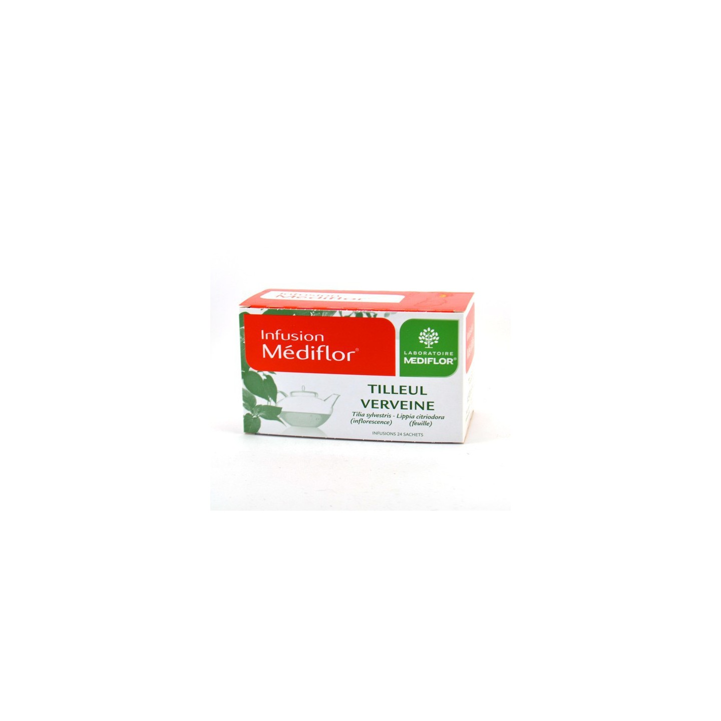Médiflor Infusions tilleul & verveine - 24 sachets