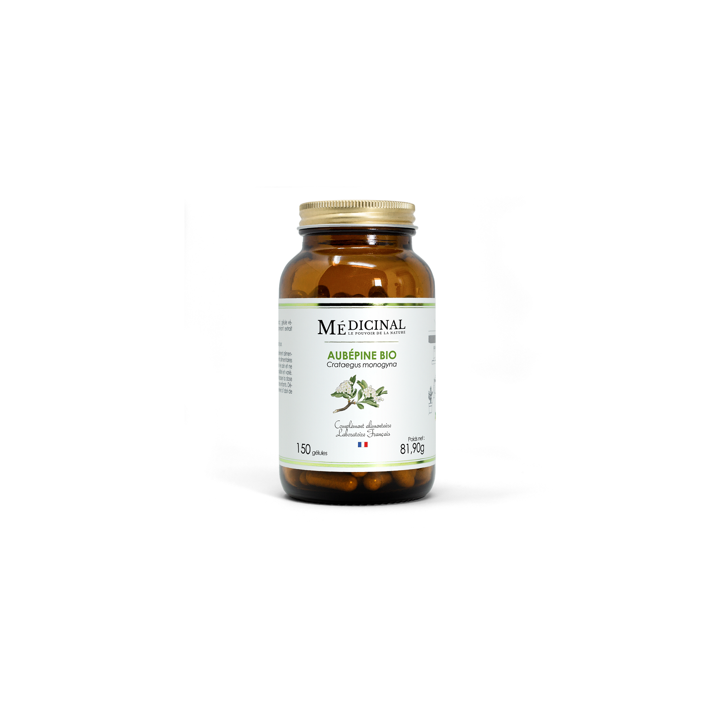 Médiprix Aubépine Bio - 150 gélules