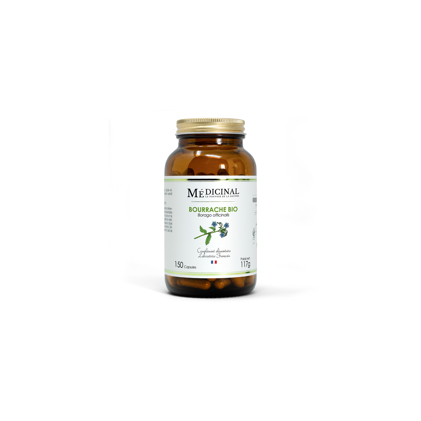 Médiprix Bourrache Bio - 150 gélules