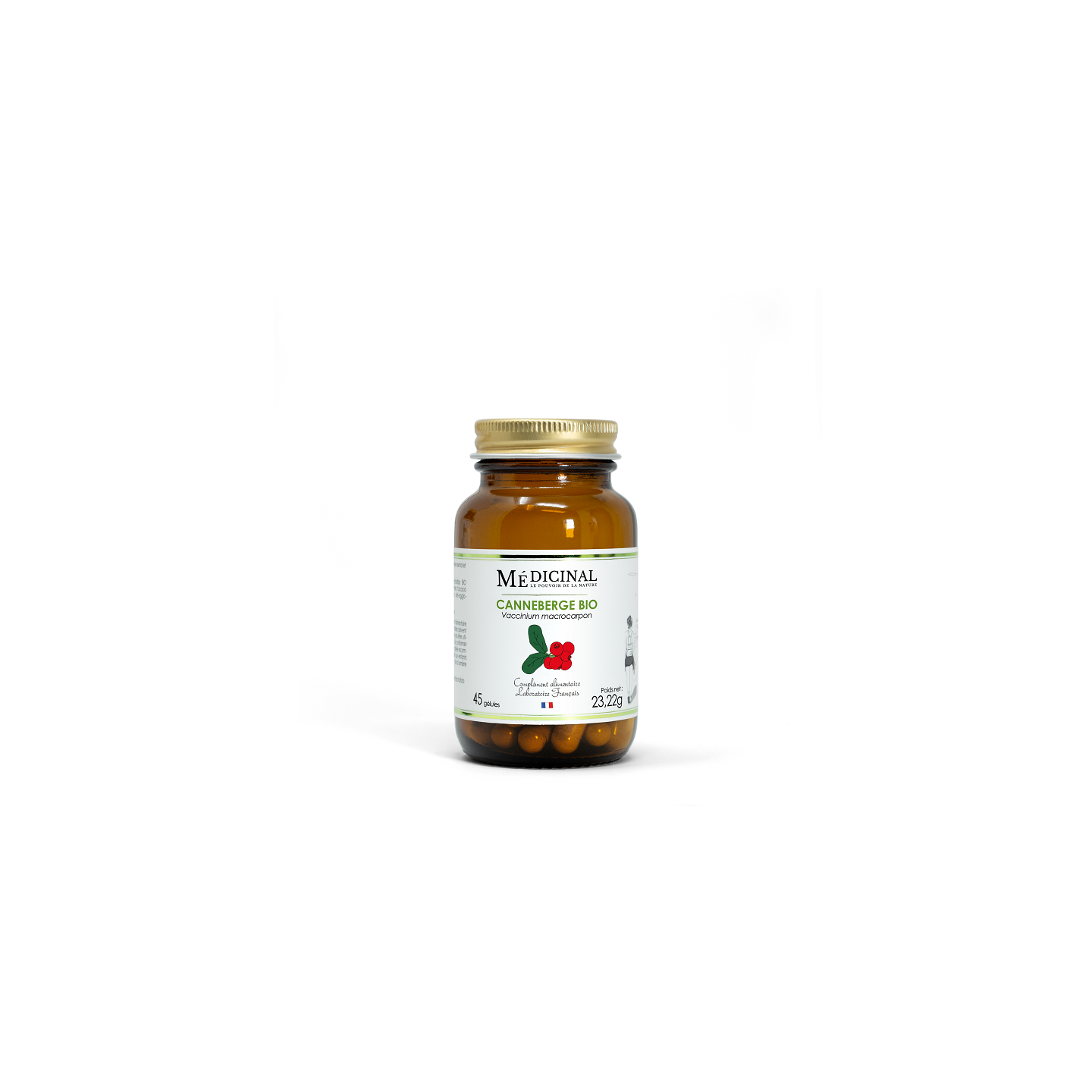 Médiprix Canneberge Bio - 45 gélules