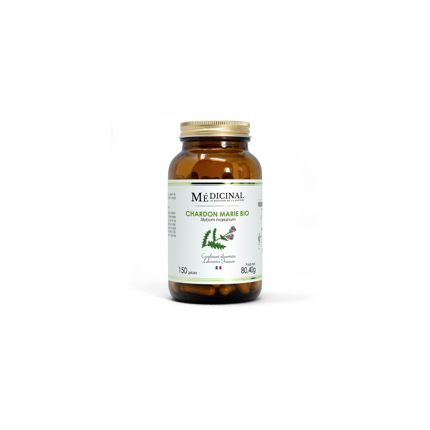 Médiprix Chardon Marie Bio - 150 gélules
