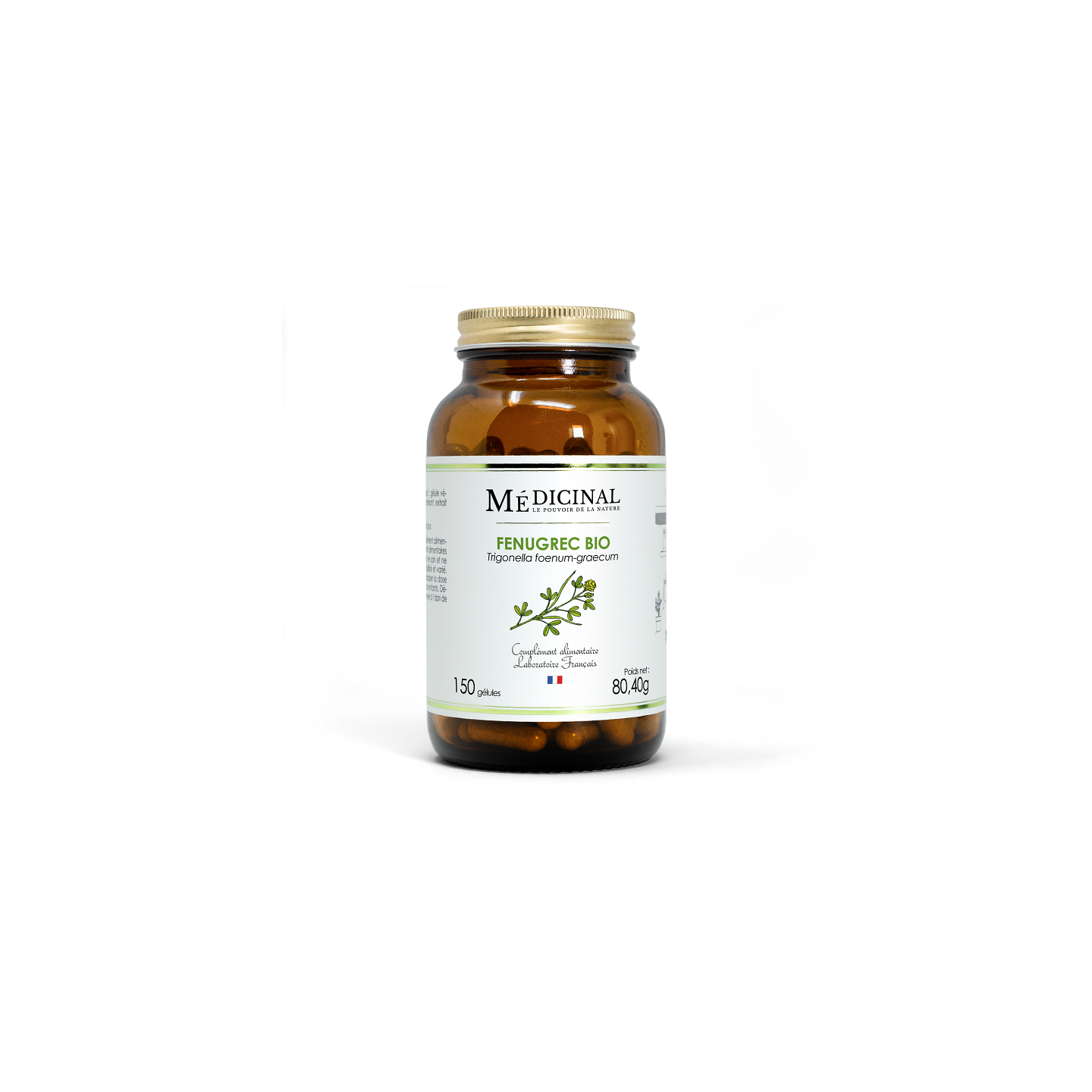 Médiprix Fenugrec Bio - 150 gélules