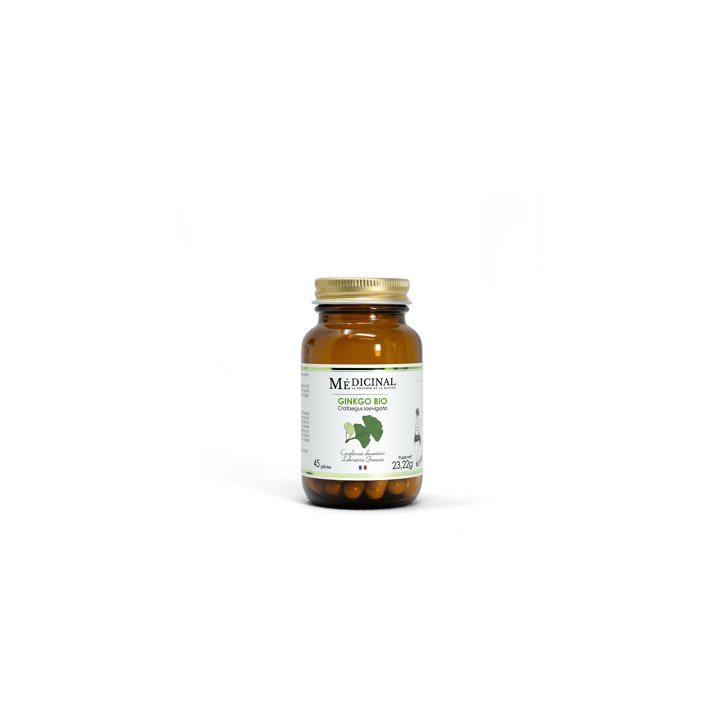 Médiprix Ginkgo Biloba Bio - 45 gélules