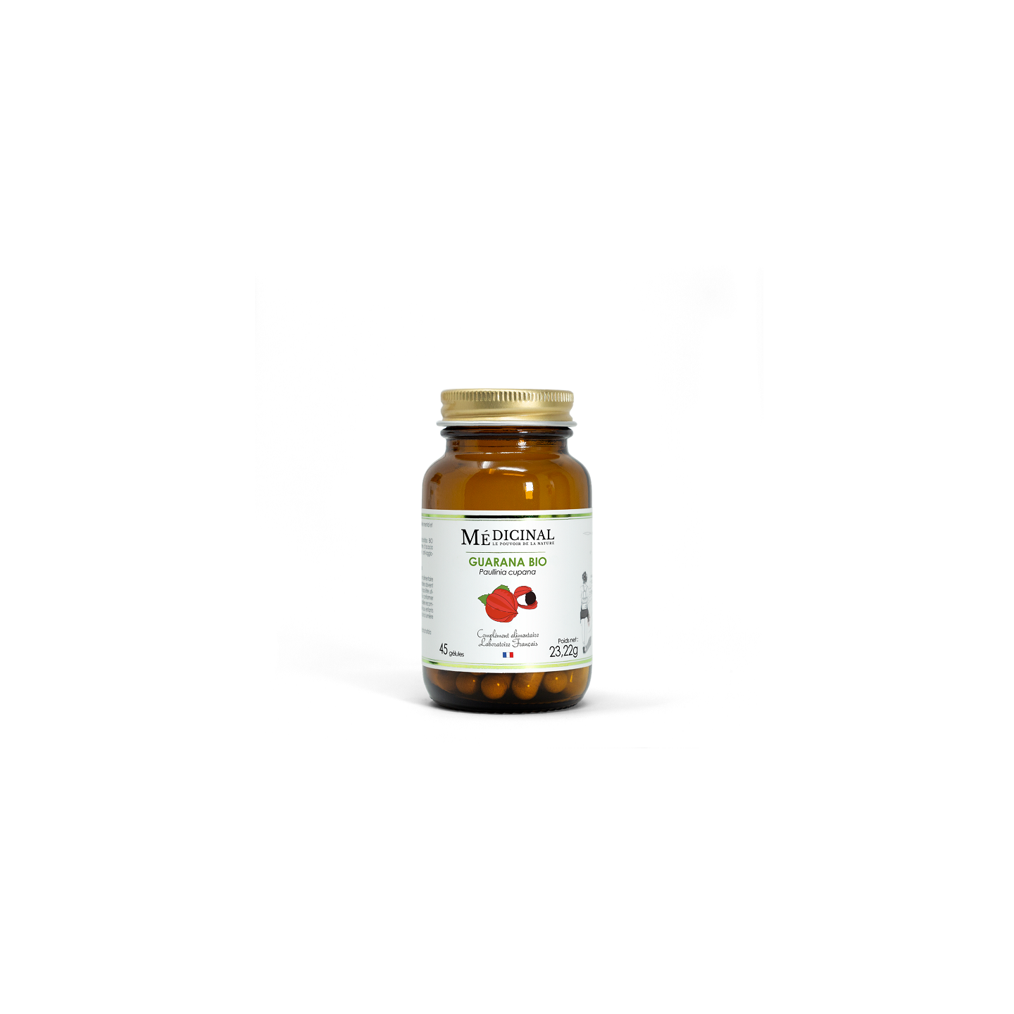 Médiprix Guarana Bio - 45 gélules